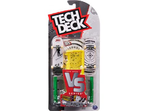 Tech Deck (VS) Versus Series Sk8shop, 2 Μινιατούρες Τροχοσανίδες - 1 Εμπόδιο/Ράμπα  / Πίστες-Γκαράζ   